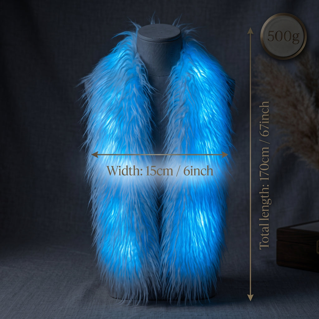 Cachecol™ LED Scarf Blue