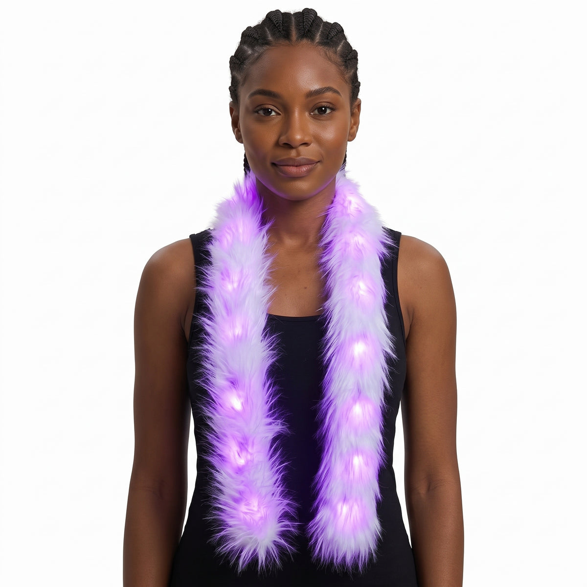 Cachecol™ LED Scarf Purple